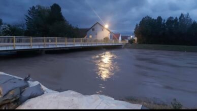 Hochwasser / Foto: BFKDO WN