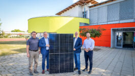 Neue PV-Anlage / Foto: Stadt Wiener Neustadt/Weller