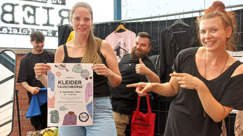 Kleidertauschbörse / Foto: Verein Jugend & Kultur / Rumtrieb