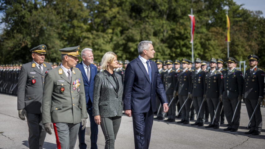 Tag der Leutnante 2024 / Foto: Bundesheer/Carina Karlovits